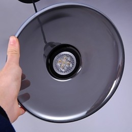 Candelabru din sticlă de umbră cu design nordic creativ prin contract european