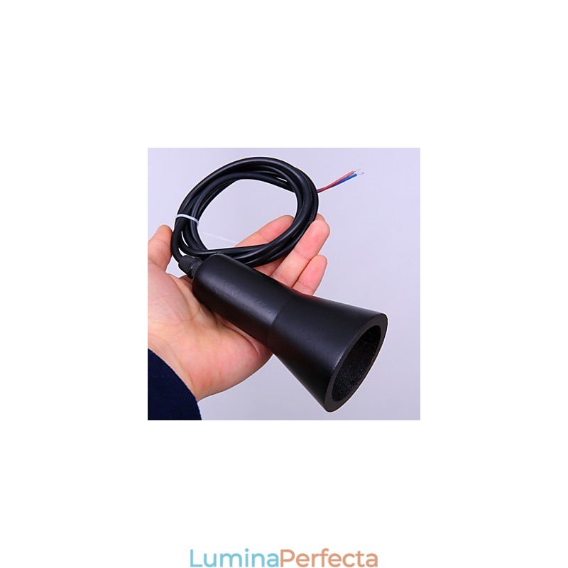 Candelabru din sticlă de umbră cu design nordic creativ prin contract european