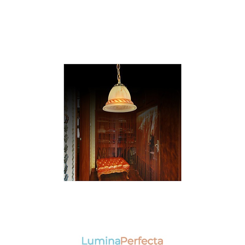 Lampe suspendate Bronz European Retro Classic