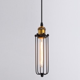 Line Country Stil industrial Gladiator creativ care restaurează moduri antice Lampă suspendată Droplight cu un singur cap