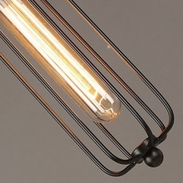Line Country Stil industrial Gladiator creativ care restaurează moduri antice Lampă suspendată Droplight cu un singur cap