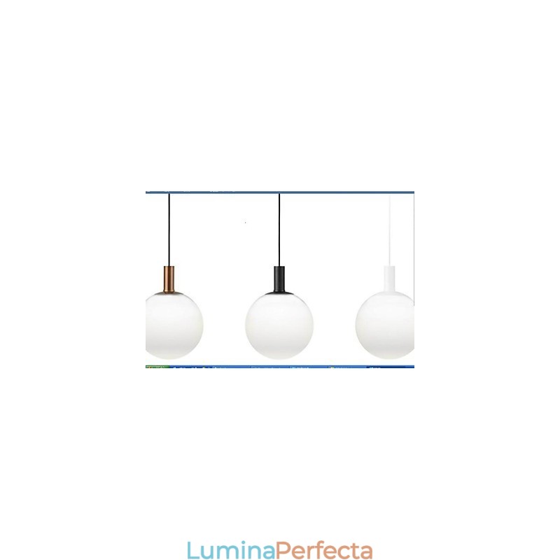 Lampă suspendată din sticlă cu design contractat