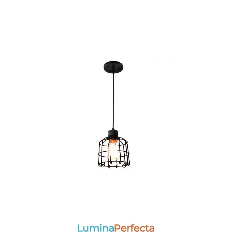Lampe suspendate Mini Style Rustic Lodge Retro Country Garage Metal