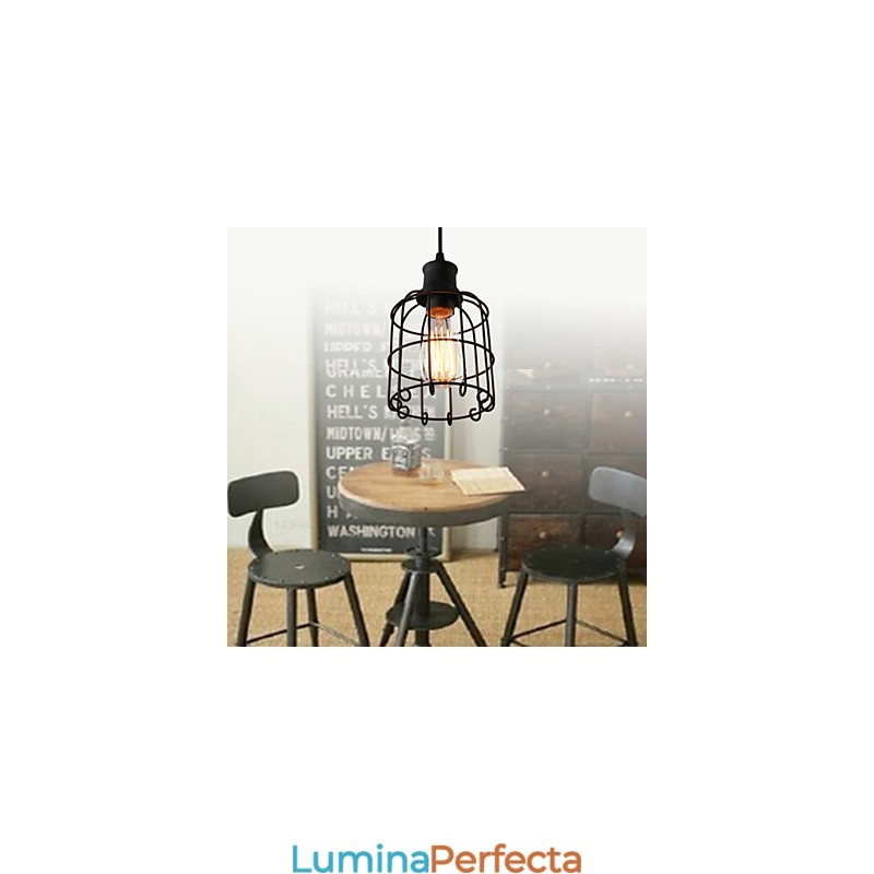 Lampe suspendate Mini Style Rustic Lodge Retro Country Garage Metal