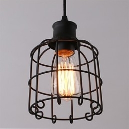 Lampe suspendate Mini Style Rustic Lodge Retro Country Garage Metal