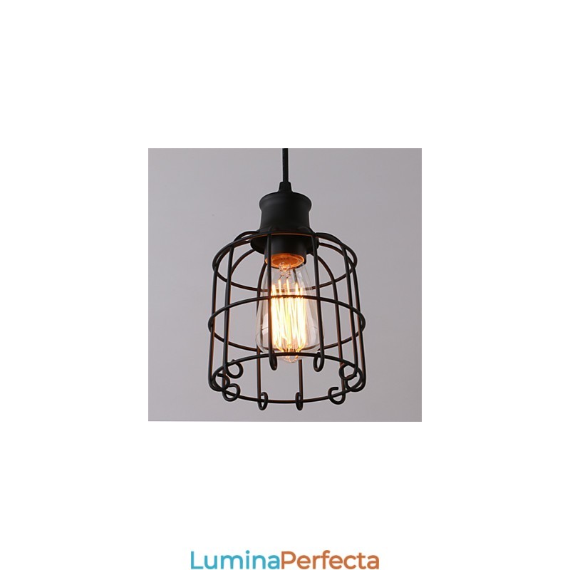 Lampe suspendate Mini Style Rustic Lodge Retro Country Garage Metal