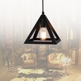Lampe suspendate Mini Stil Tradițional Clasic Rustic Lodge Vintage Country Garaj Metal
