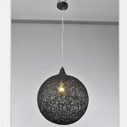 Candelabru din ratan din hârtie creativă tip bilă americană