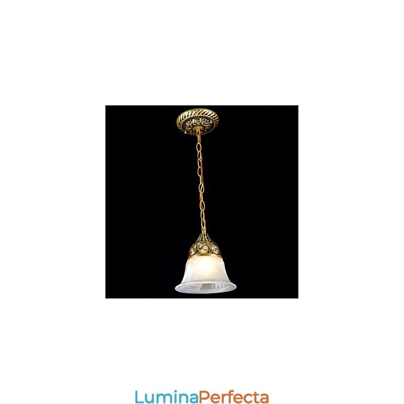 Lampă tradițională clasică, retro, metal, bronz din metal