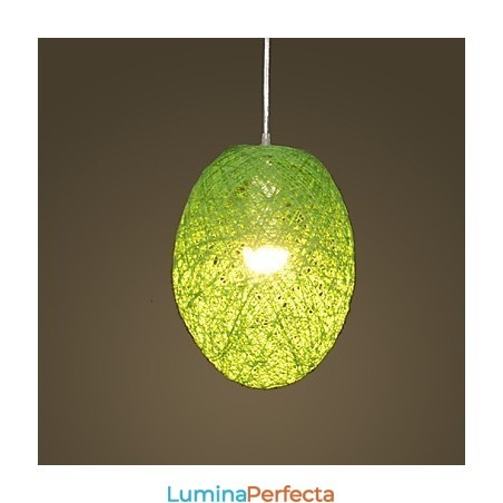 Lampă modernă din ratan, cu un singur cap, țesut cu artă Cany Lampă modernă din ratan, cu un singur cap, țesut cu artă Cany