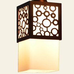 American Country Woodiness Droplight Lampă