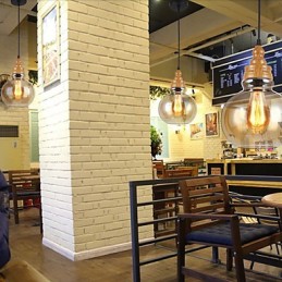 Lampă creativă din cristal cu granulație de lemn nord-americană, care restaurează lumina străvechilor