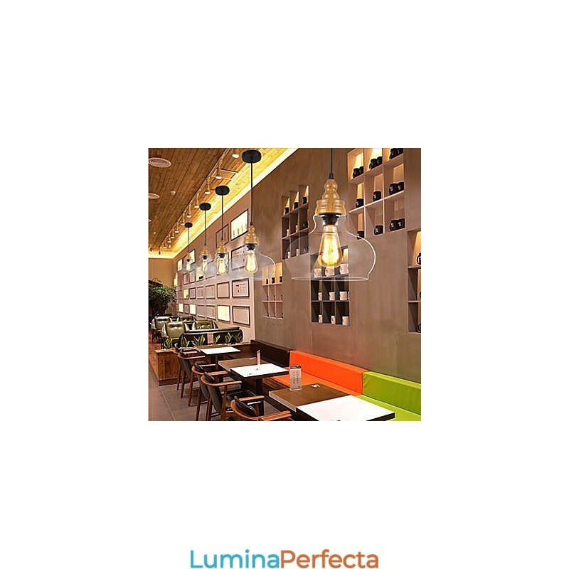 Lampă creativă din cristal cu granulație de lemn nord-americană, care restaurează lumina străvechilor