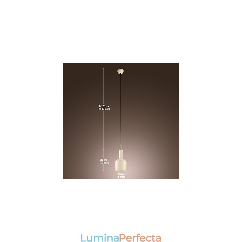 Lampă suspendată cu pictură modernă și contemporană în stil mini