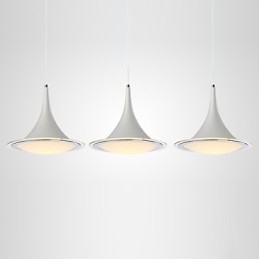 Trumpet Pendant Light Droplight Candelabru din acril