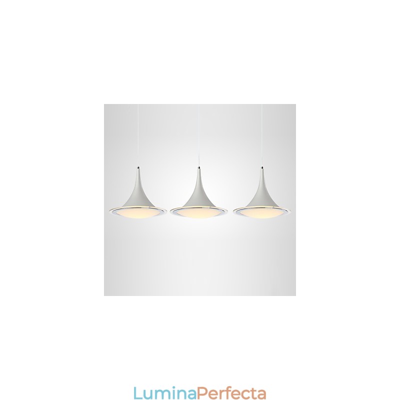 Trumpet Pendant Light Droplight Candelabru din acril