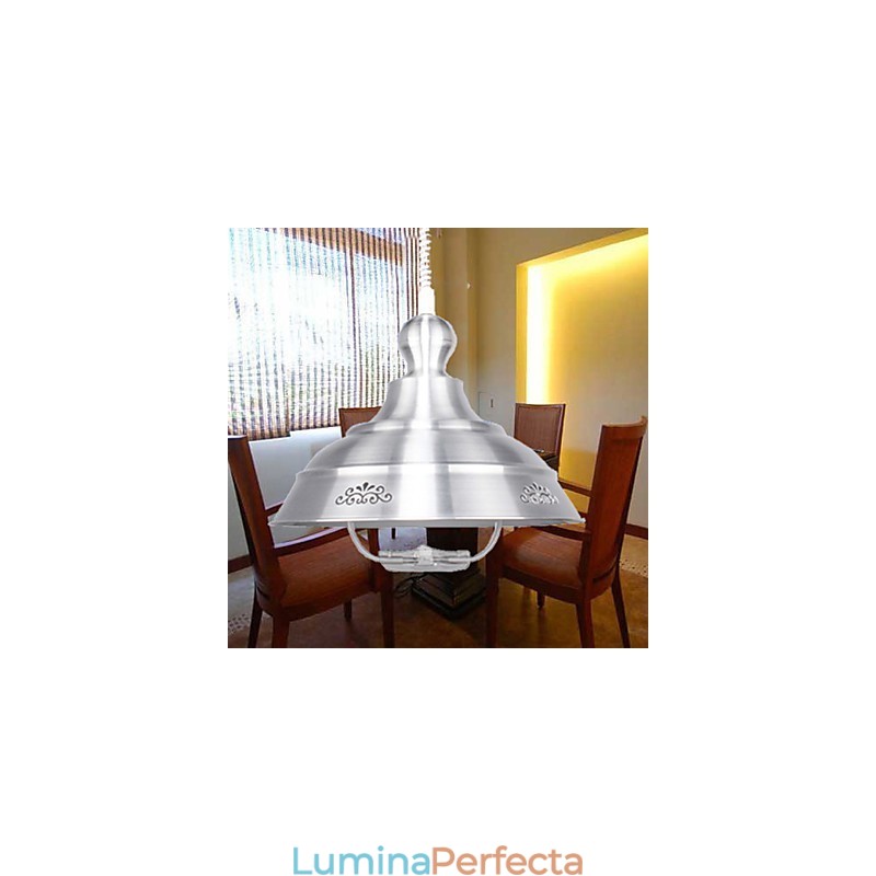 Nordic Mic Droplight de Vitraliu Candelabru Refacerea modurilor antice