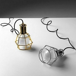 Lampă suspendată din metal galvanizat Country Garage