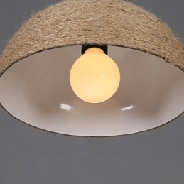 30 * Restaurează căile antice Ideea nordică Semicerc Coș de mână Coarda de cânepă Droplight