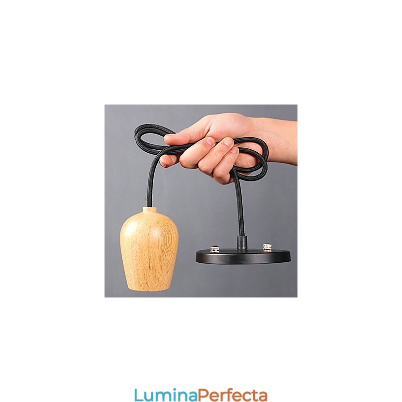 Country Mini Style Altele Lemn Bambus Pendant Lampă Garaj