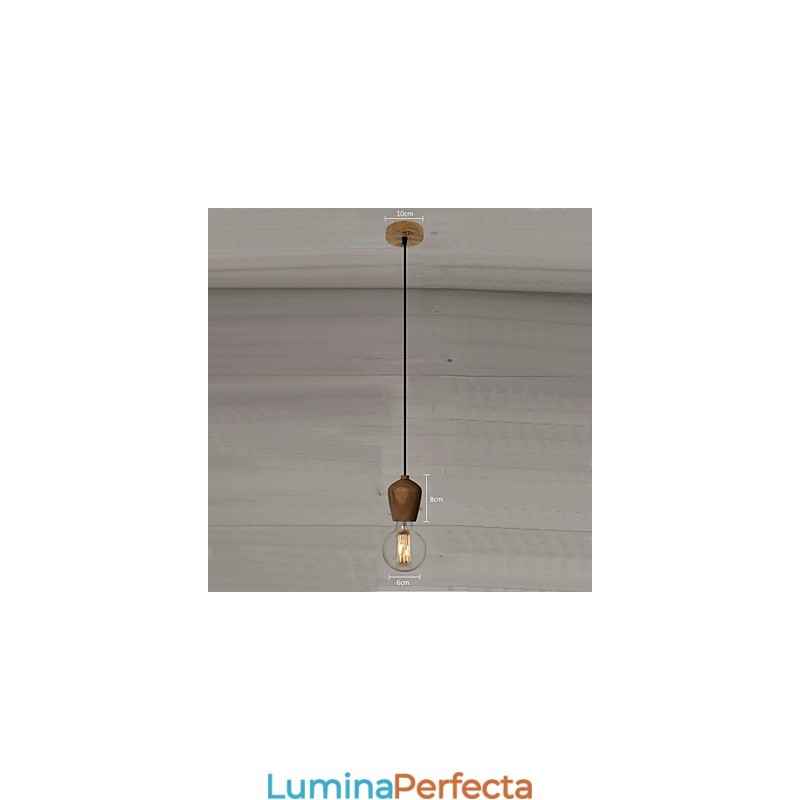 Country Mini Style Altele Lemn Bambus Pendant Lampă Garaj