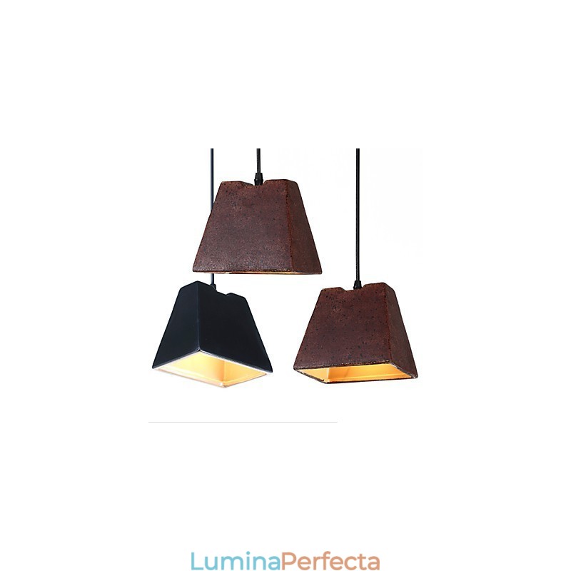Iluminat industrial Edison Vintage Lampă din ceramică Corp de iluminat suspendat pentru decorarea casei