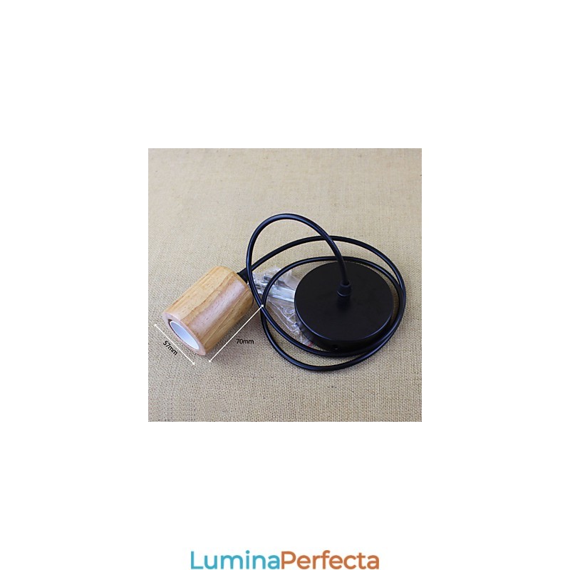 Lumini suspendate Traditional Clasic Vintage Retro Tara Garaj Lemn Bambus