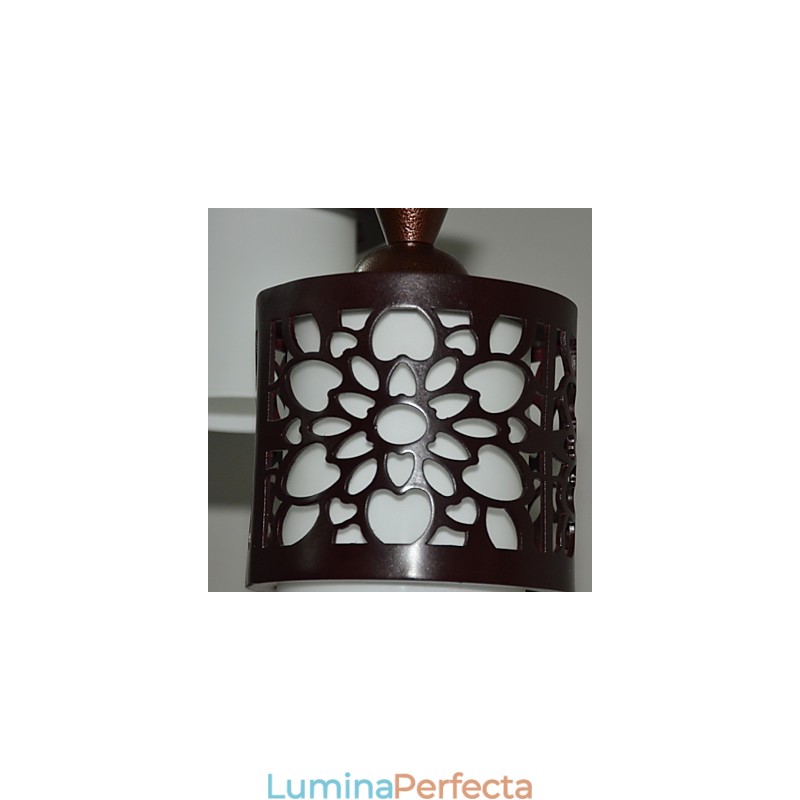 Stil modern chinezesc Clasic din lemn masiv Tambur Creativ cu un singur cap Droplight Lampă