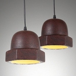 Iluminat industrial Edison Vintage Lampă din ceramică Corp de iluminat suspendat pentru decorarea casei