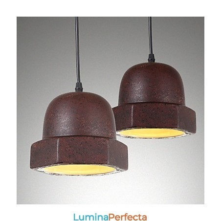 Iluminat industrial Edison Vintage Lampă din ceramică Corp de iluminat suspendat pentru decorarea casei