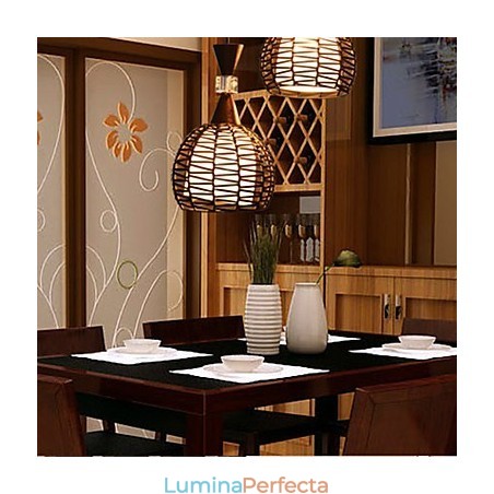 Rural Cany Art Weaving Clasic Contracted Droplight Lampă Lumină Rural Cany Art Weaving Clasic Contracted Droplight Lampă Lumină