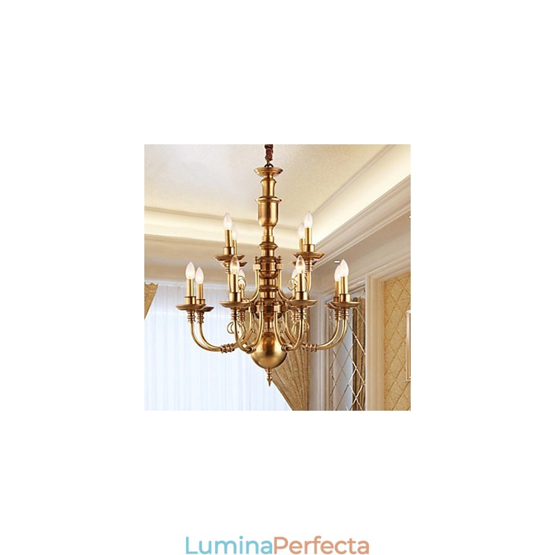 Candelabru Tradițional Clasic Rustic Lodge Metal