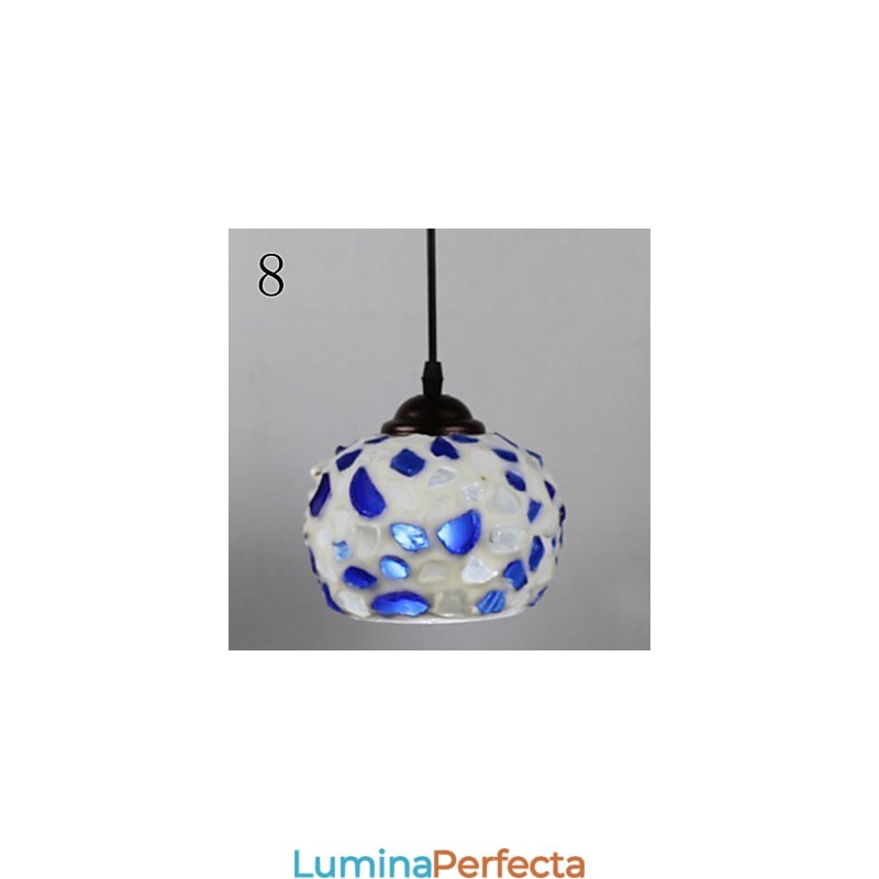Modă simplă Marcelo G Candelabru de sticlă care restabilește lumina străvechi