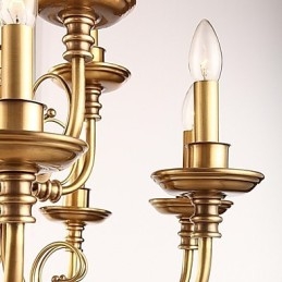 Candelabru Tradițional Clasic Rustic Lodge Metal