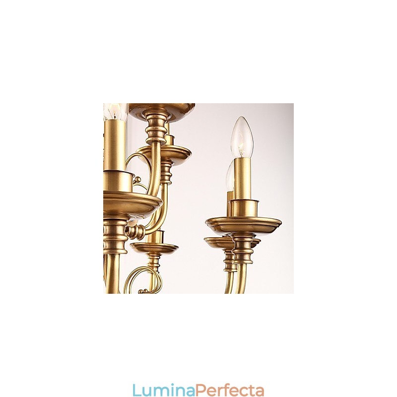 Candelabru Tradițional Clasic Rustic Lodge Metal