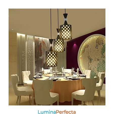 Perforații Nordic Candelabru din Fier forjat Lampă Perforații Nordic Candelabru din Fier forjat Lampă