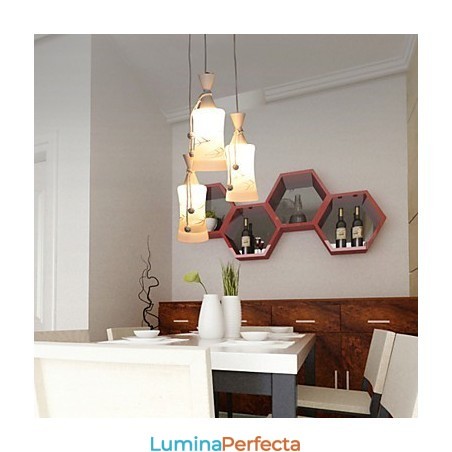 Linia creativă de aer cald lasă lumină droplight lampă Linia creativă de aer cald lasă lumină droplight lampă