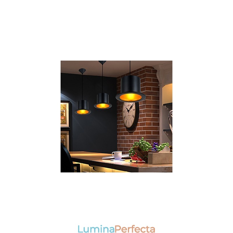 Pictură Retro Metal Pendant Lampă Garaj