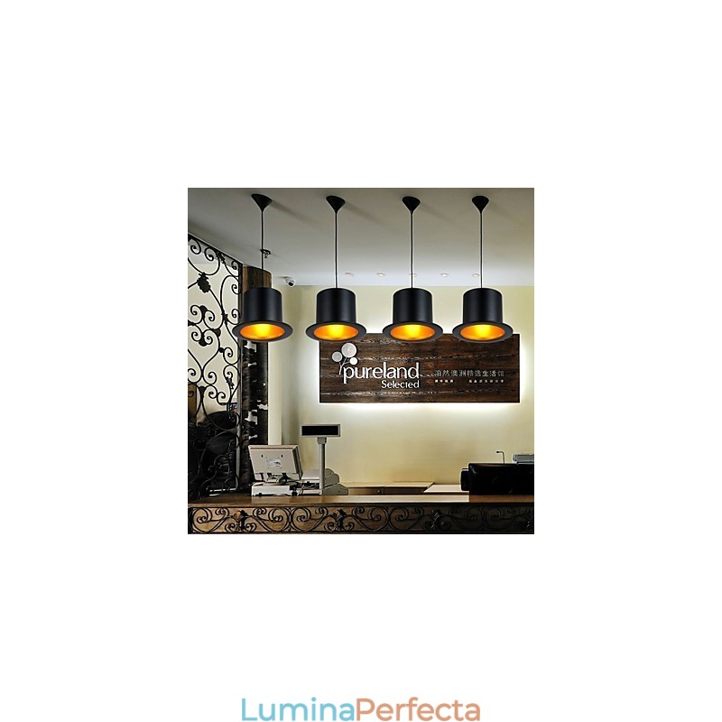 Pictură Retro Metal Pendant Lampă Garaj
