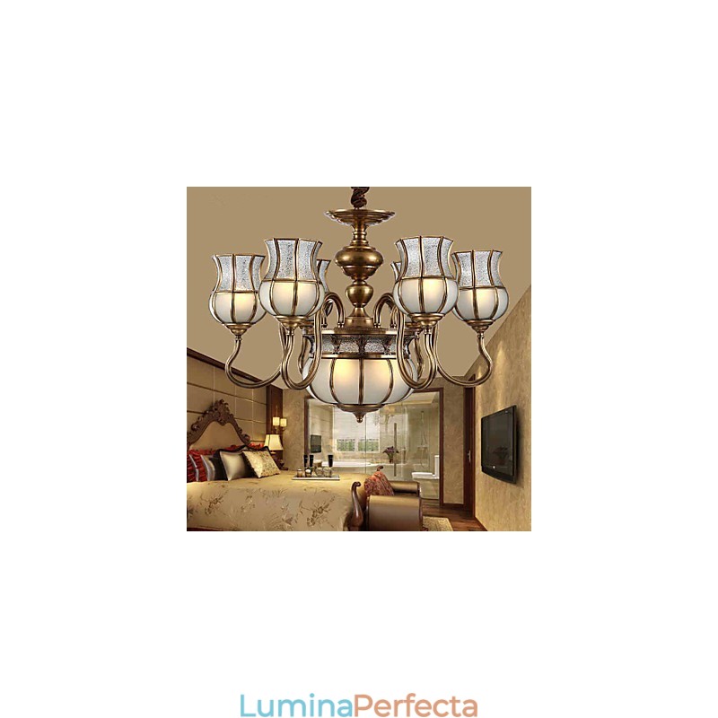 Candelabru Tradițional Clasic Rustic Lodge Metal