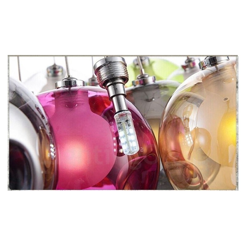 Creativ Culoarea nordică Restabilirea modurilor antice Goldfish Bowl Sticla Creative Droplight Lampă Lumină