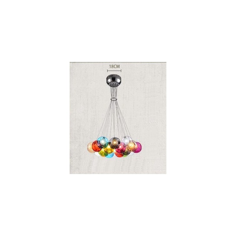 Creativ Culoarea nordică Restabilirea modurilor antice Goldfish Bowl Sticla Creative Droplight Lampă Lumină