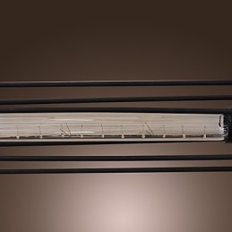 Lampă suspendată tradițională clasică vintage cu pictură insulă