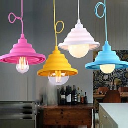 Lampe suspendate Modern Contemporan Plastic