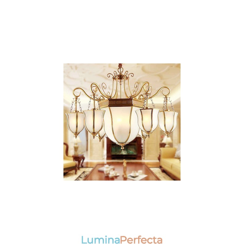 Candelabru Tradițional Clasic Rustic Lodge Metal