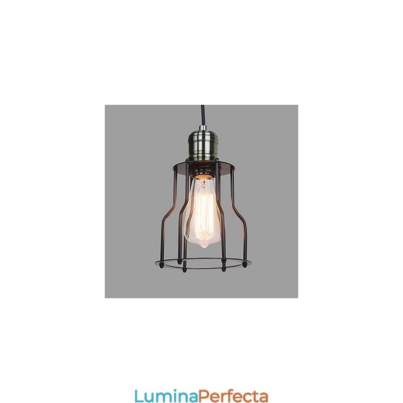 Lampă suspendată tradițională clasică vintage în stil mini cu pictură