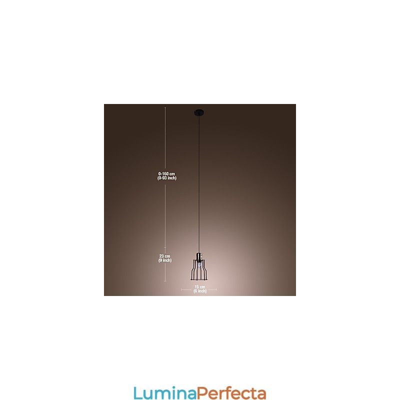 Lampă suspendată tradițională clasică vintage în stil mini cu pictură