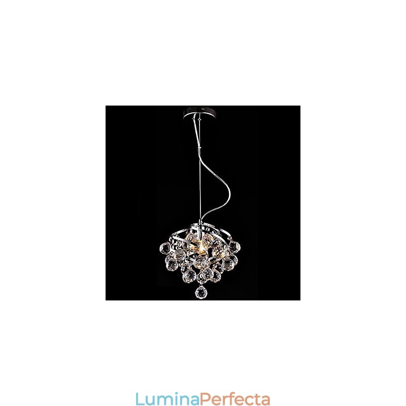 Candelabru de cristal Lumină suspendată de lux Iluminat pentru mese