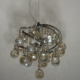 Candelabru de cristal Lumină suspendată de lux Iluminat pentru mese