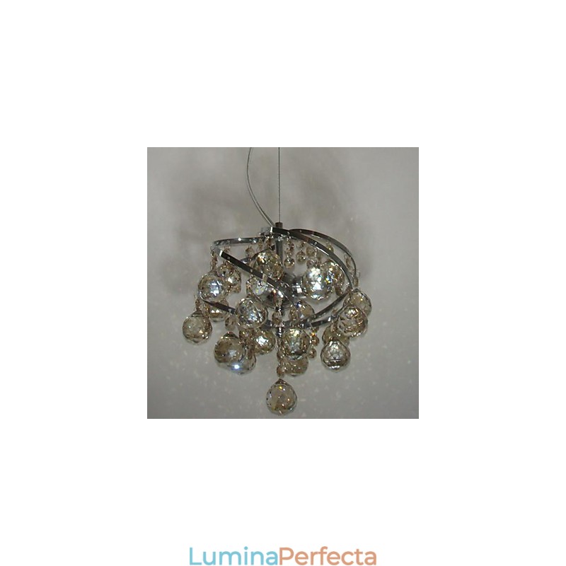 Candelabru de cristal Lumină suspendată de lux Iluminat pentru mese